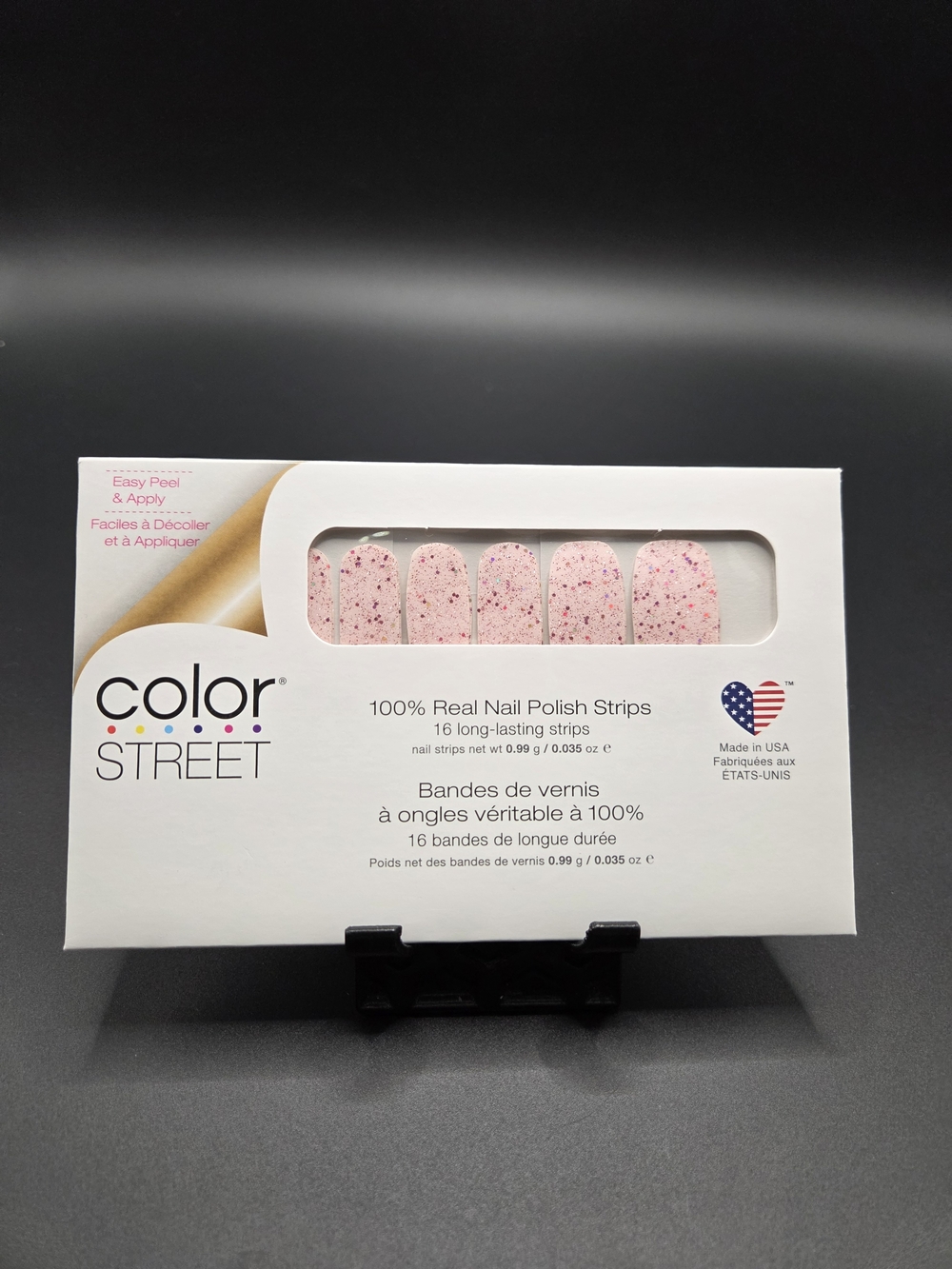 Color Street Nail Polish Strips Brand New Pink Warrior